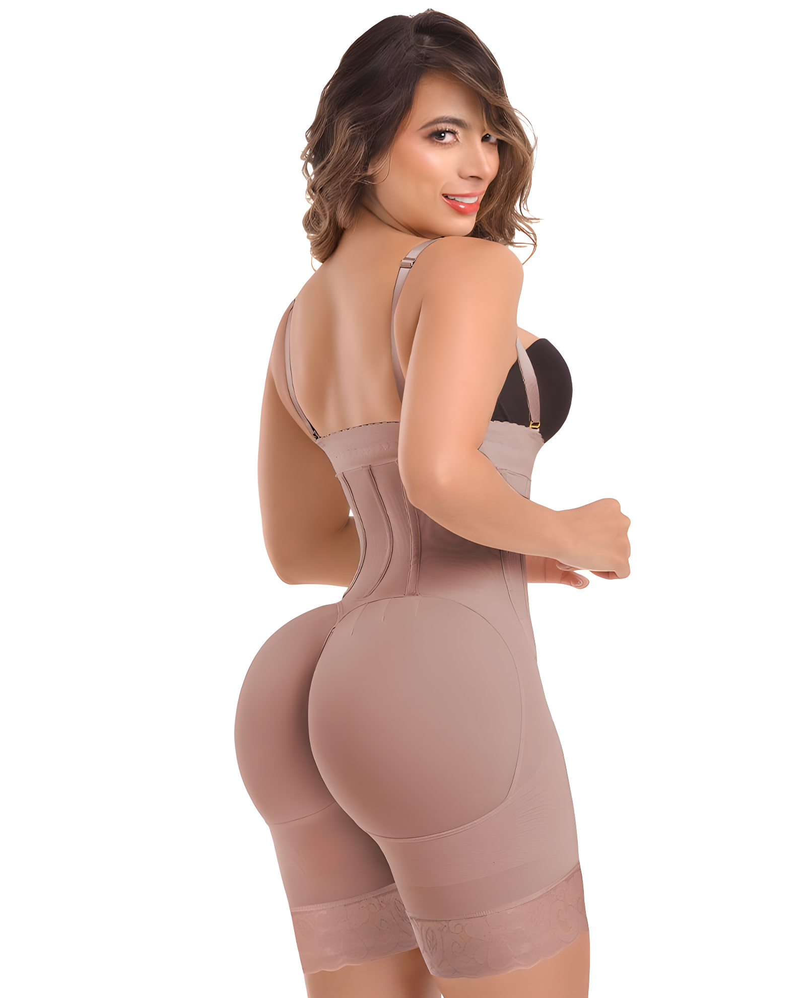 Ann Michell Bootylicius line Small Waist, Big Buttocks, Strapless. Hooks REF 1579 Strapless Jlo – view 2