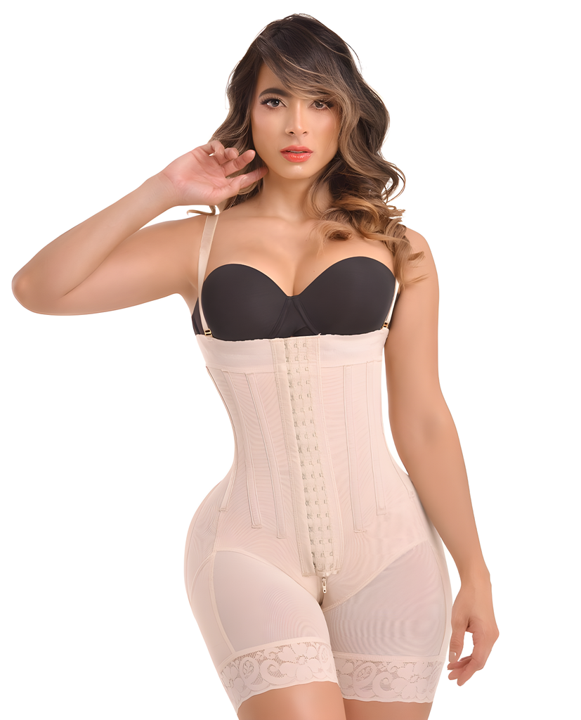 Ann Michell Bootylicius line Small Waist, Big Buttocks, Strapless. Hooks REF 1579 Strapless Jlo – view 4