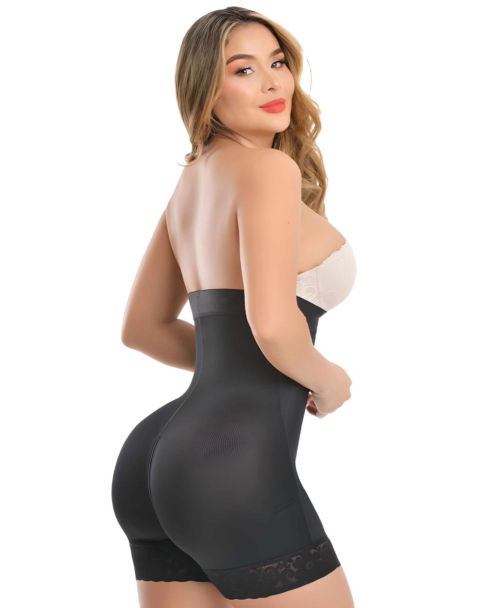 1384 FUFU – High-Waisted Stage 3 Colombian Shapewear Shorts | Maximum Compression & Sculpting – view 2