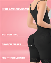 Load image into Gallery viewer, MAJA 1372 – Invisible Full Back Coverage Faja | Adjustable Straps Half-Leg Colombian Stage 3 – view 9
