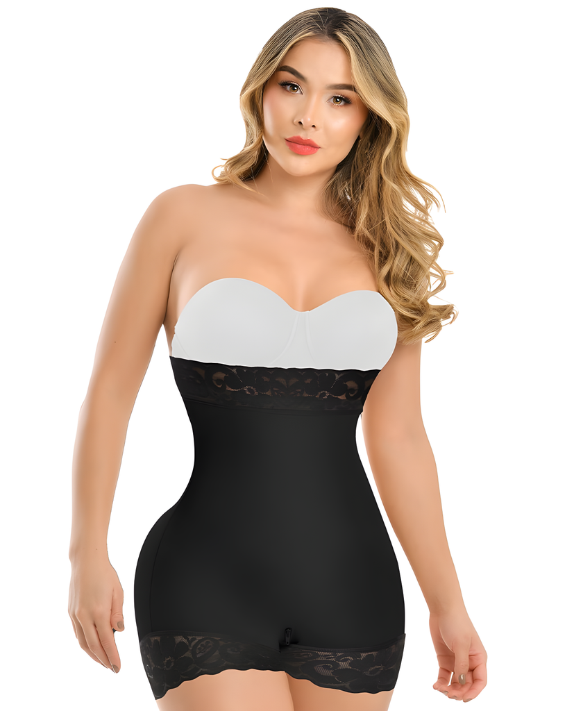 Annmichell Sublime 1385  Invisible High waisted shorts Instant butt lift Colombian Stage 3 With stylish lace