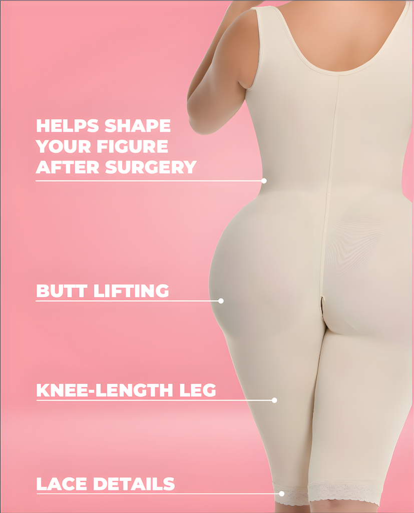 Stage 3 Colombian Body Shaper – Postpartum & Post-Op Compression Capri – view 7