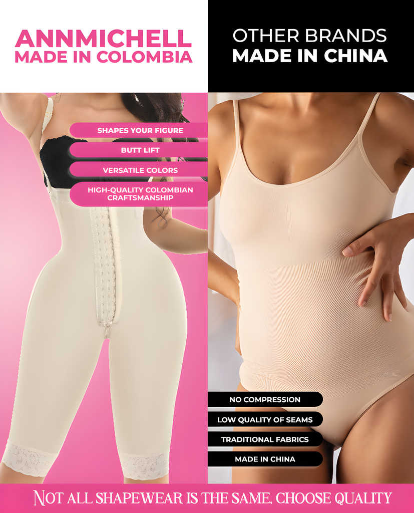 1378 PRESUMIDA – Maximum Compression Colombian Shapewear | Knee-Length Control – view 12