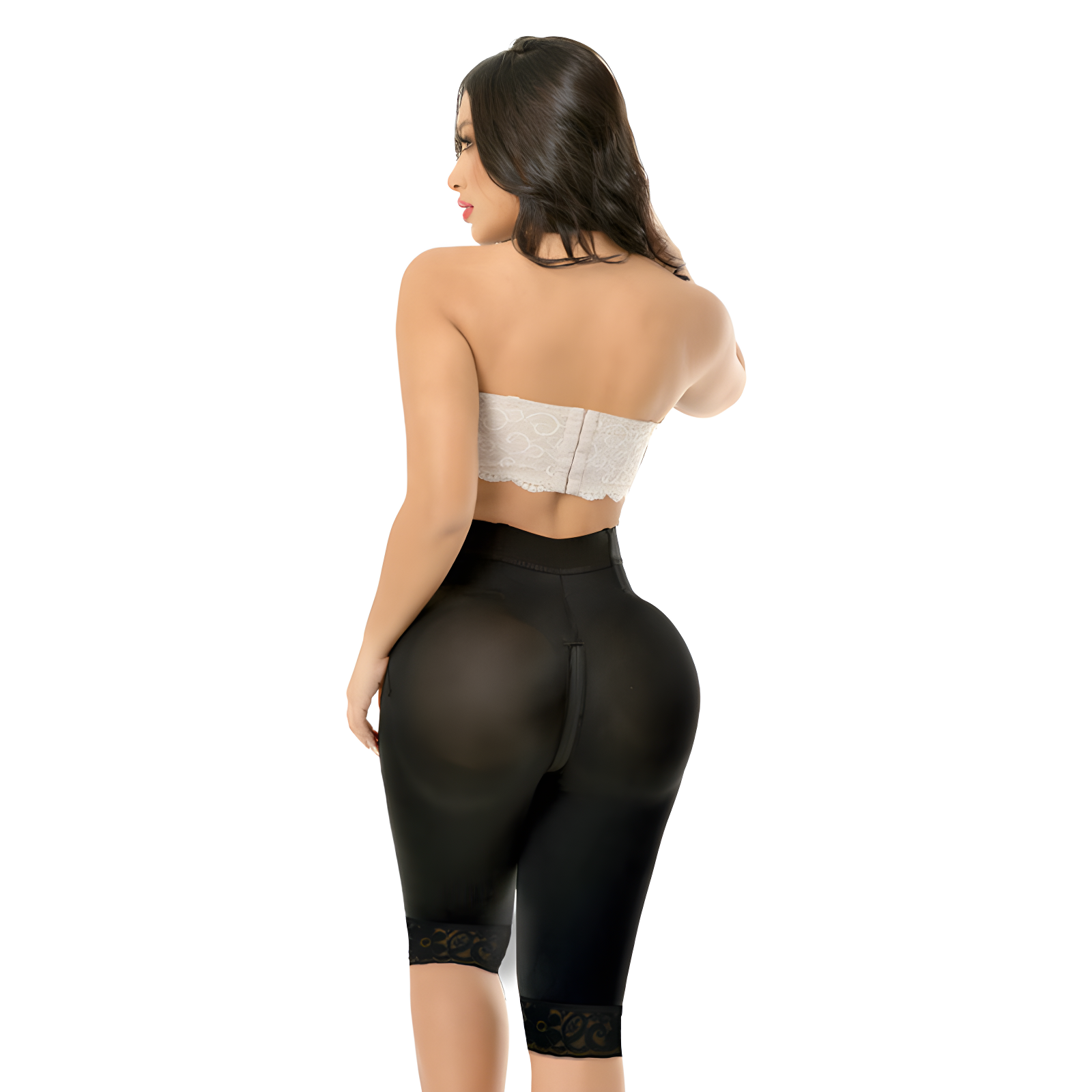Ann Michell 1321 PRECIOSA – Stage 3 Colombian Compression Capri | High Waist Tummy Control & Glute Support – view 2