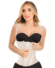 Load image into Gallery viewer, Ultra Extreme Stage 5 Vest Waist Trainer – 2-in-1 Shapewear by Ann Michell 15 Steel Bones – view 3