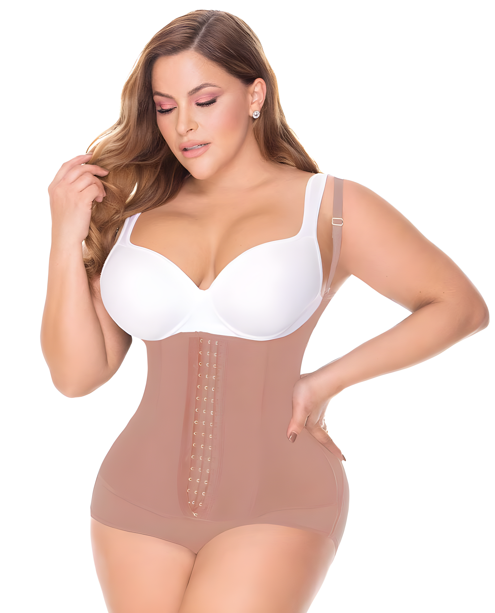 Roxana stage 4 colombian faja enhanced buttocks and ultra waist no bra  Bootylove ™ – view 2