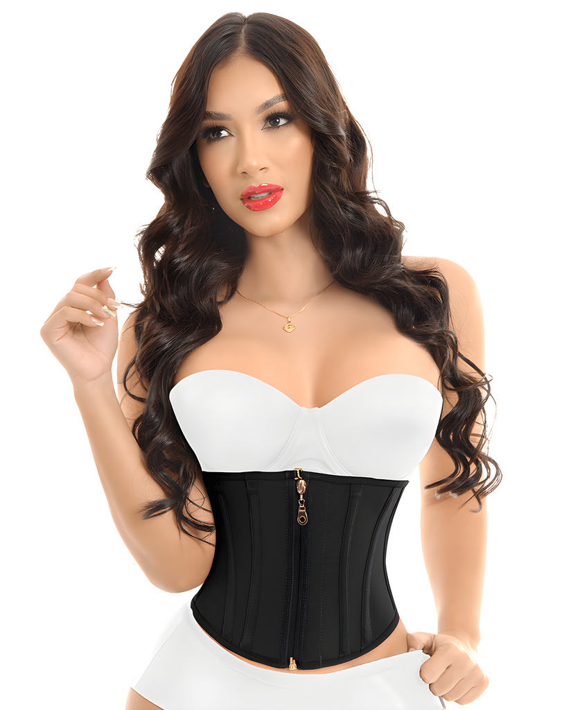 Colombian Waist Trainer Stage 2 – 11 Steel Boning Corset (Short Torso) – view 4