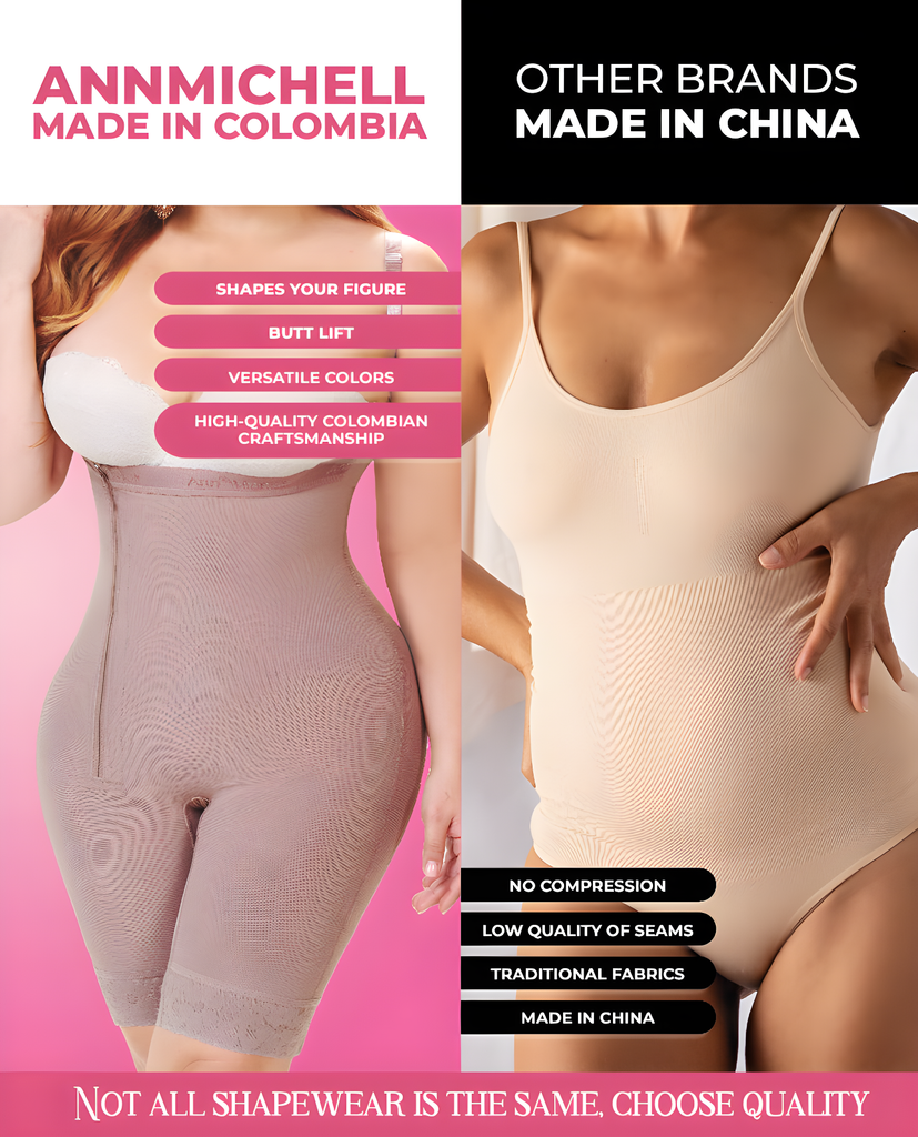 Jana high back thigh-length side zipper faja – view 6