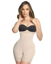 Load image into Gallery viewer, Ann Michell Short Victoria High Waisted Butt Lifter Shorts – Stage 4 Colombian Compression – view 3