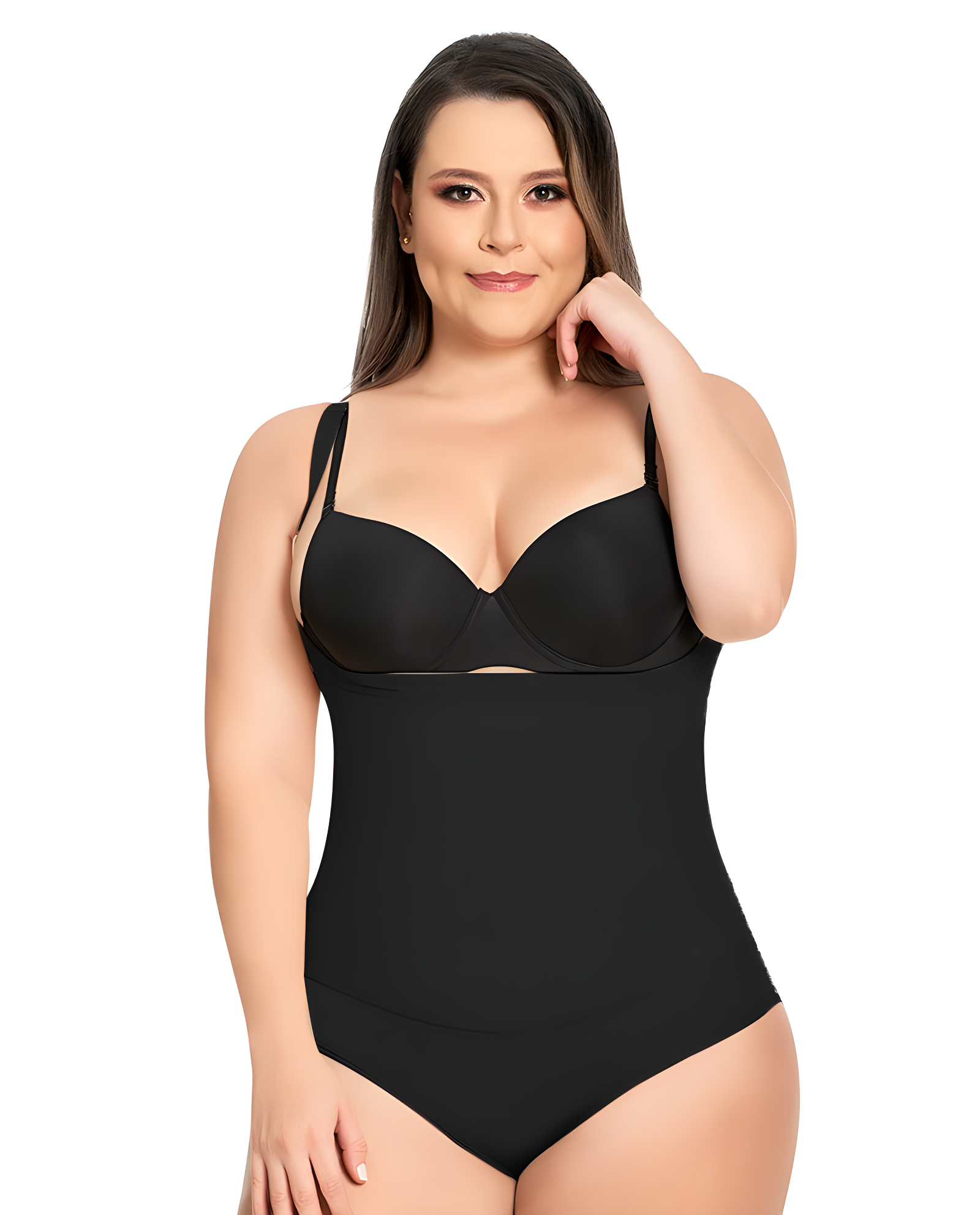 Braless Panty Stage 3 Colombian Body Shaper – Lycra & Latex Full Body Sculpting Suit – view 2