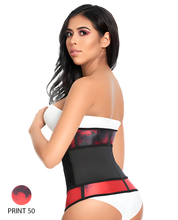 Load image into Gallery viewer, Ann Michell Fitness Belt Latex Print 50 – view 2