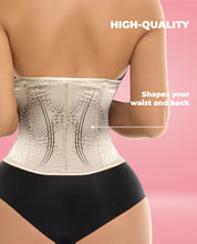 Load image into Gallery viewer, Stage 2 Colombian Afrodita Waist Trainer – 9 Steel Bones High Compression Shapewear Mouline Rouge