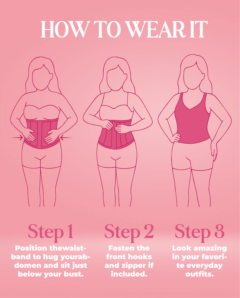 Stage 2 Colombian Afrodita Waist Trainer – 9 Steel Bones High Compression Shapewear Mouline Rouge