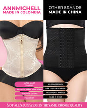 Load image into Gallery viewer, Stage 2 Colombian Afrodita Waist Trainer – 9 Steel Bones High Compression Shapewear Mouline Rouge