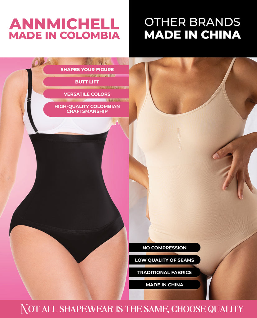 Zey Colombian Strapless Stage 3 Body Shaper Thong faja