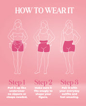 Load image into Gallery viewer, Ref. 1128 BootyBoom Capri Shaping Shorts for Women – Glute Enhancing Shapewear