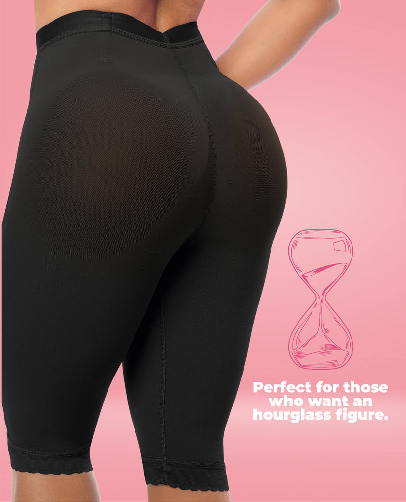 Ref. 1128 BootyBoom Capri Shaping Shorts for Women – Glute Enhancing Shapewear