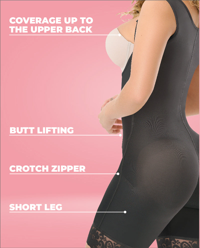 Diosa Invisible Full Back posture corrector faja Colombian stage 3