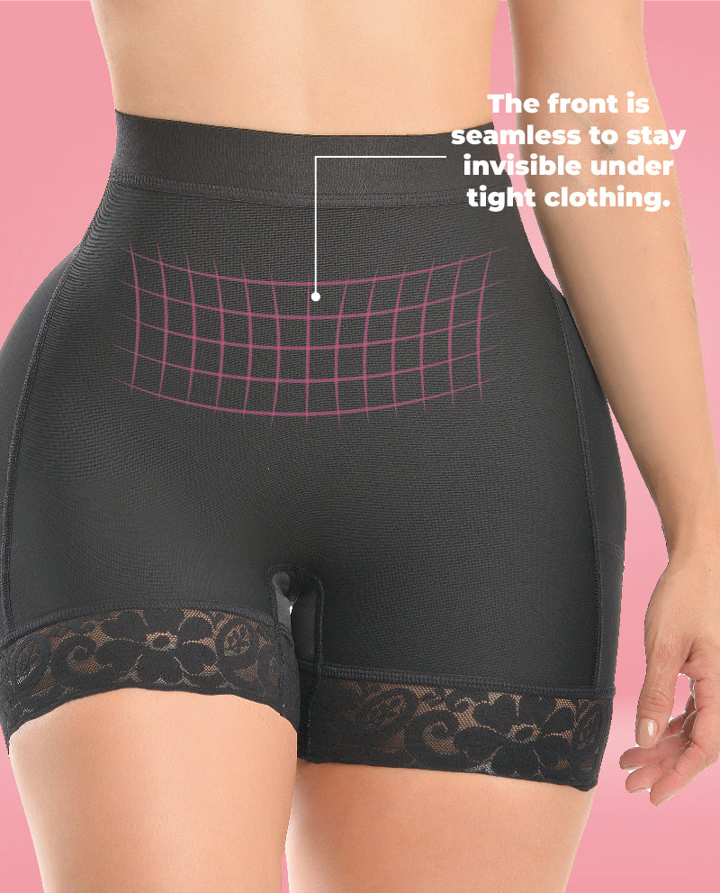 Annmichell Bichota Invisible shorts Instant butt lift high compression faja colombian Stage 4