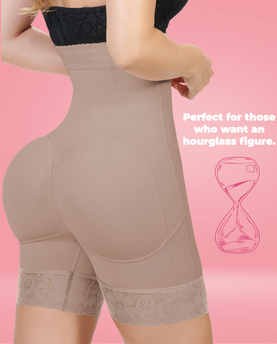 Ann Michell Short Victoria High Waisted Butt Lifter Shorts – Stage 4 Colombian Compression – view 8