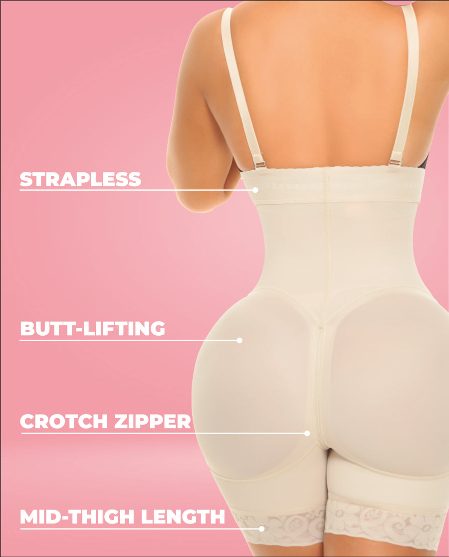 Ann Michell Fantastic strapless line for enhanced buttocks and ultra waist. – view 5