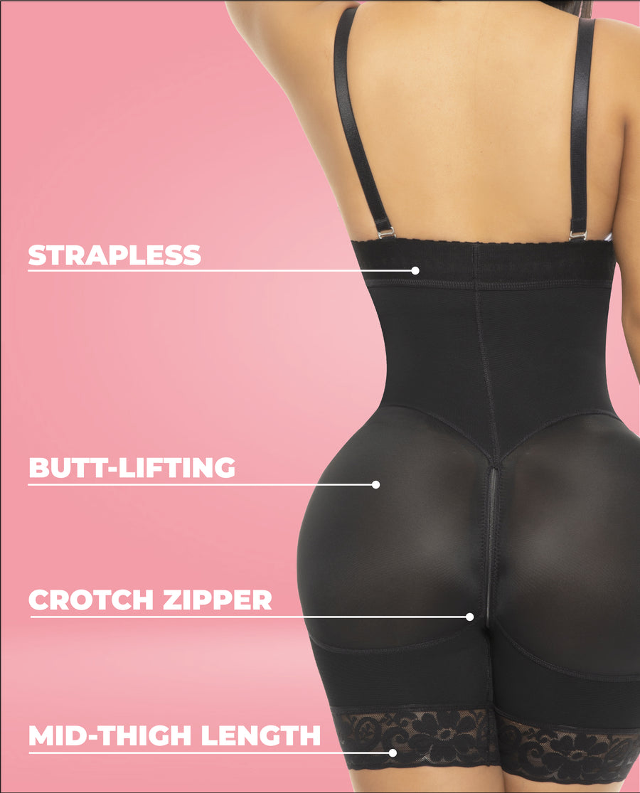 Ann Michell Fantastic strapless line for enhanced buttocks and ultra waist. – view 7