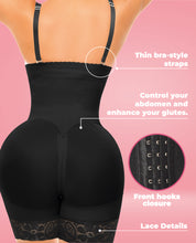 Load image into Gallery viewer, Bootylicious line for enhanced buttocks and ultra waist with two sizes larger in the hips. Short Leg-1570