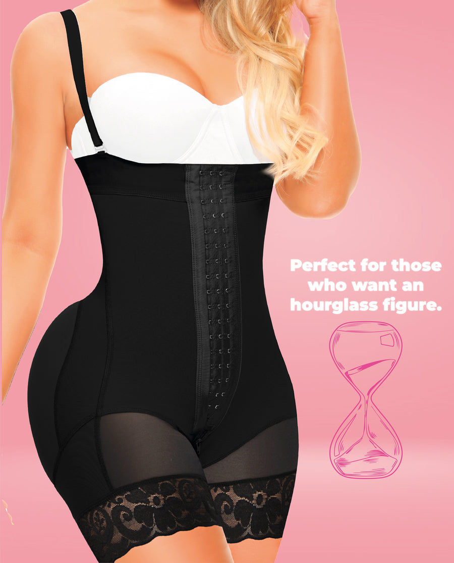 Ann Michell Bootylicious line for enhanced buttocks and ultra waist with two sizes larger in the hips. Short Leg-1570 – view 7