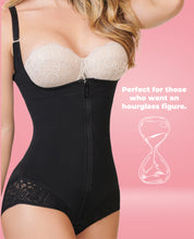 Load image into Gallery viewer, 1613 High Compression Body Shaper for Women, Triple Powernet Tummy Control &amp; Butt Lift