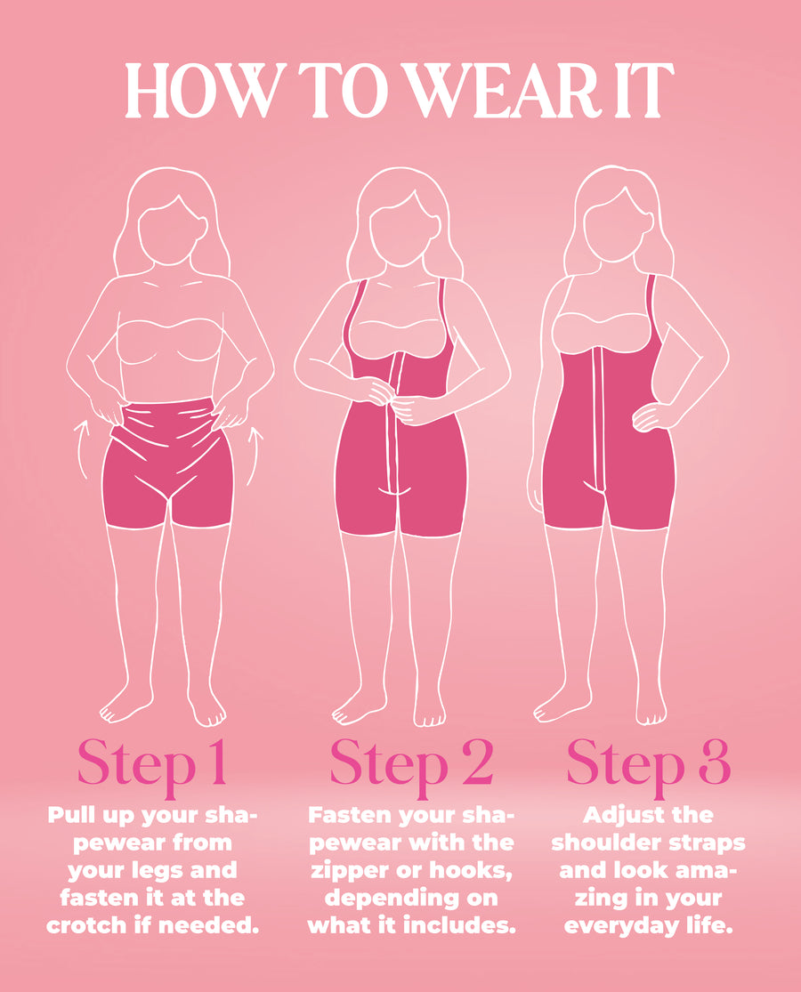 1613 High Compression Body Shaper for Women, Triple Powernet Tummy Control & Butt Lift