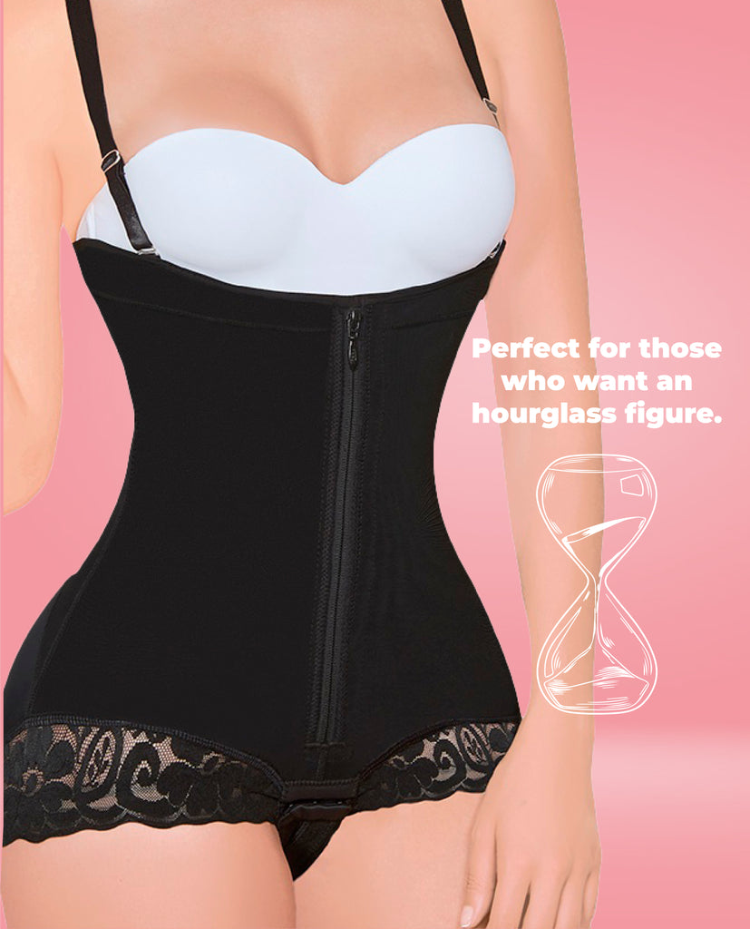 Ann Michell 1614-KATTY Strapless Colombian Faja – Premium Powernet Compression