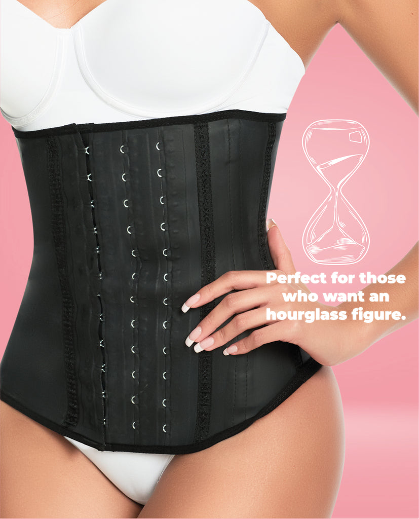 Clasic latex Deluxe High Compression 3 row front hooks colombian