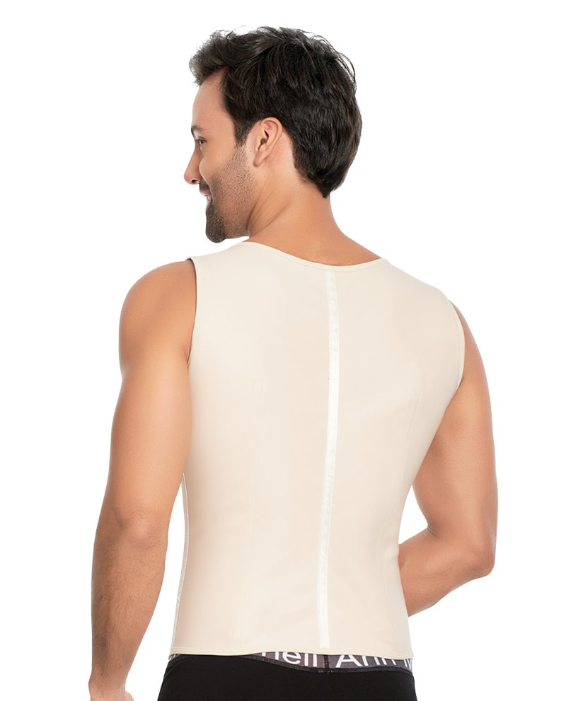 Men Latex Vest high compression daily shapewear 2033 – view 3