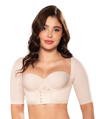 3000 - Lupita Stage 4 Ann Michell Colombian Arm Compression Garment – Long Sleeve Posture Support Shapewear