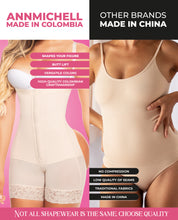 Load image into Gallery viewer, Anny Strapless full zipper glute holes for BBL recovery Stage 4 faja  - 5046