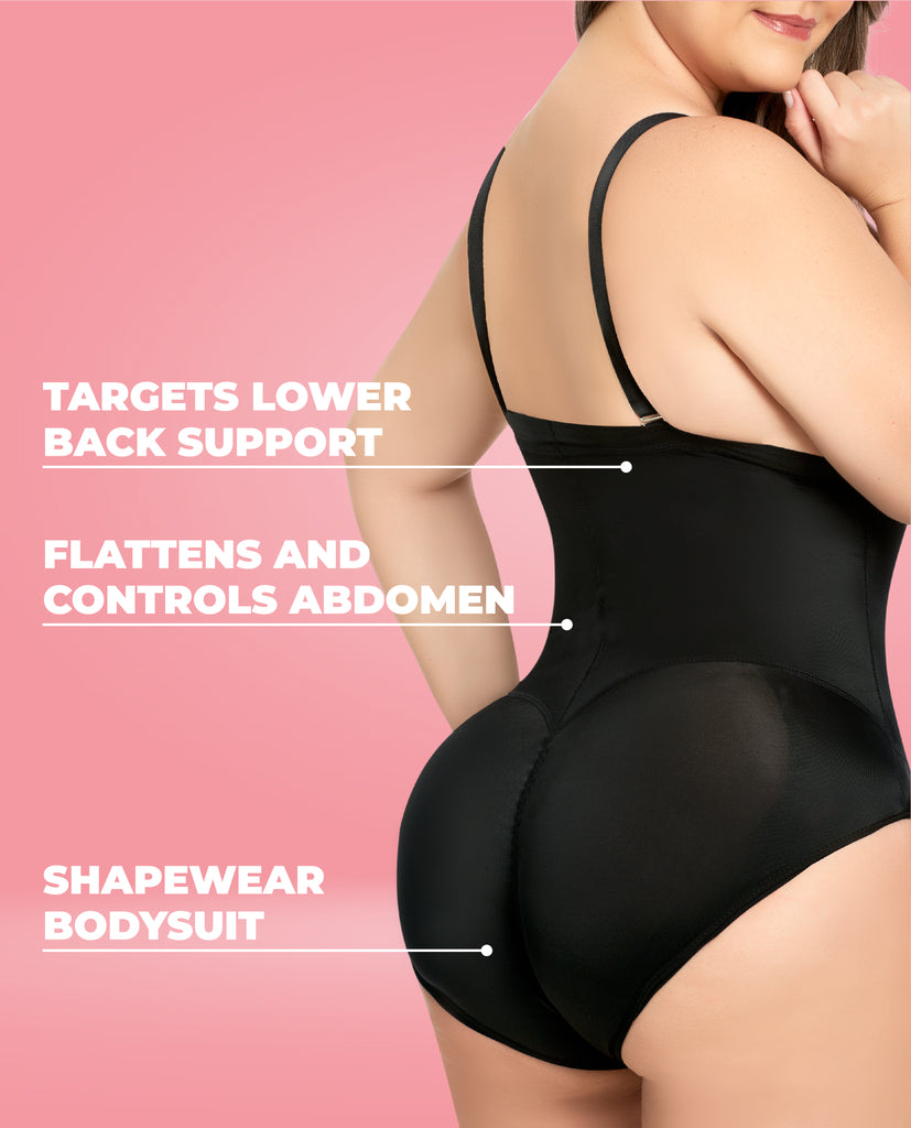 Latex Body Strapless Panty ref 5054A Luxury Stage 3 Colombian Strapless Body Shaper – Lycra & Latex Full Body Compression Suit