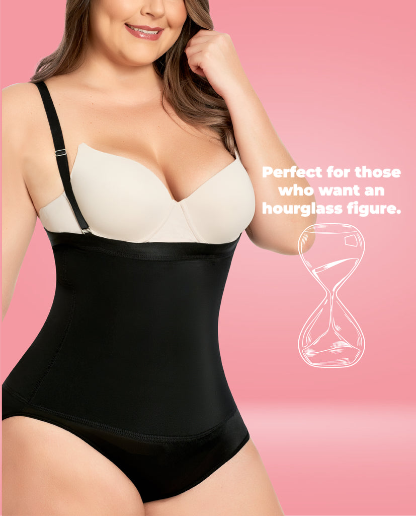 Latex Body Strapless Panty ref 5054A Luxury Stage 3 Colombian Strapless Body Shaper – Lycra & Latex Full Body Compression Suit