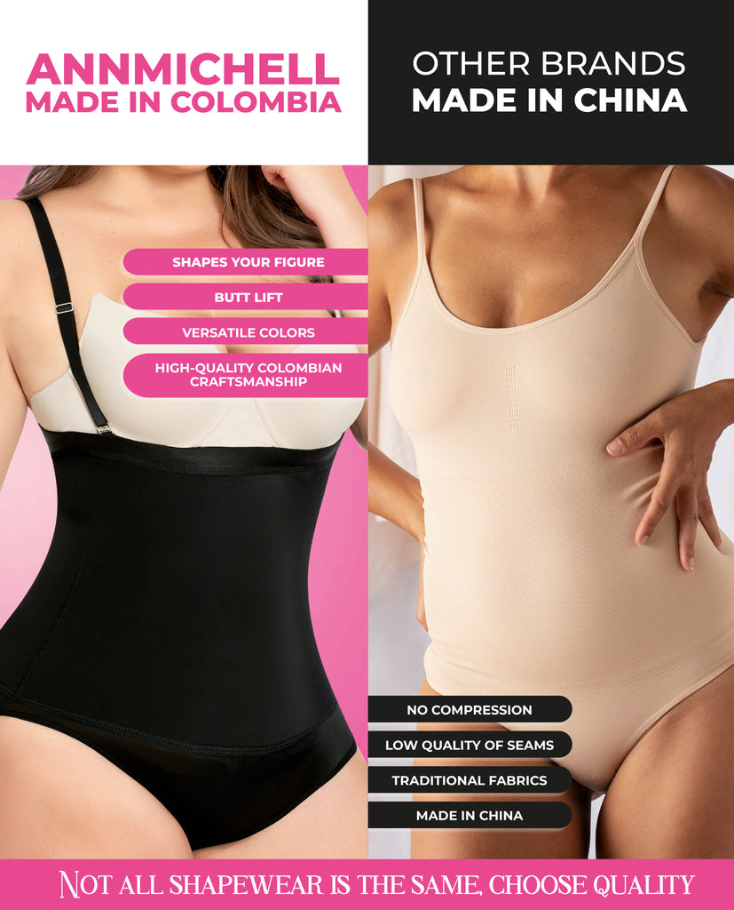 Latex Body Strapless Panty ref 5054A Luxury Stage 3 Colombian Strapless Body Shaper – Lycra & Latex Full Body Compression Suit