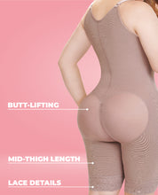 Load image into Gallery viewer, Jana high back thigh-length side zipper faja