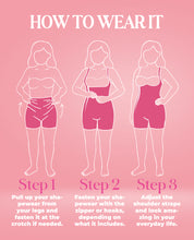 Load image into Gallery viewer, Jana high back thigh-length side zipper faja