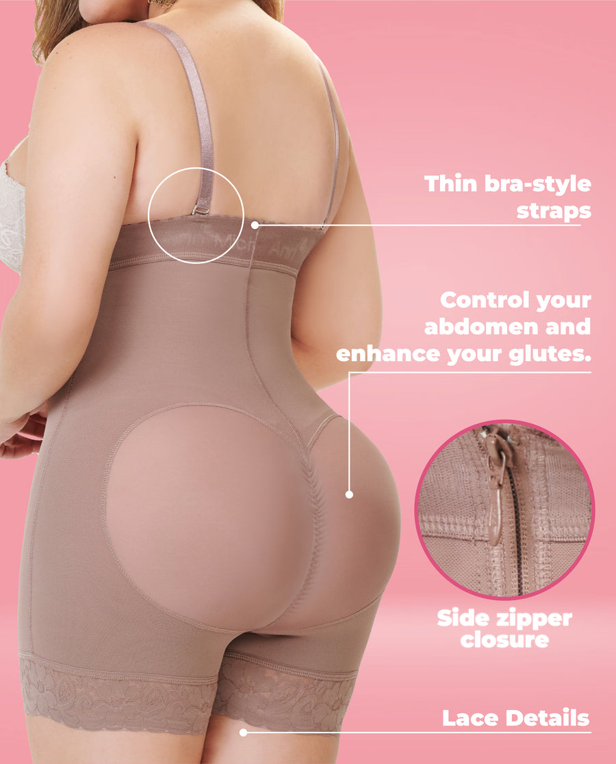 Annmichell Giovanna strapless side zipper faja postpartum recovery 6168 – view 4
