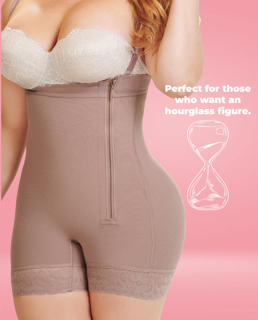 Annmichell giovana strapless side ziper faja postpartum recovery 6168