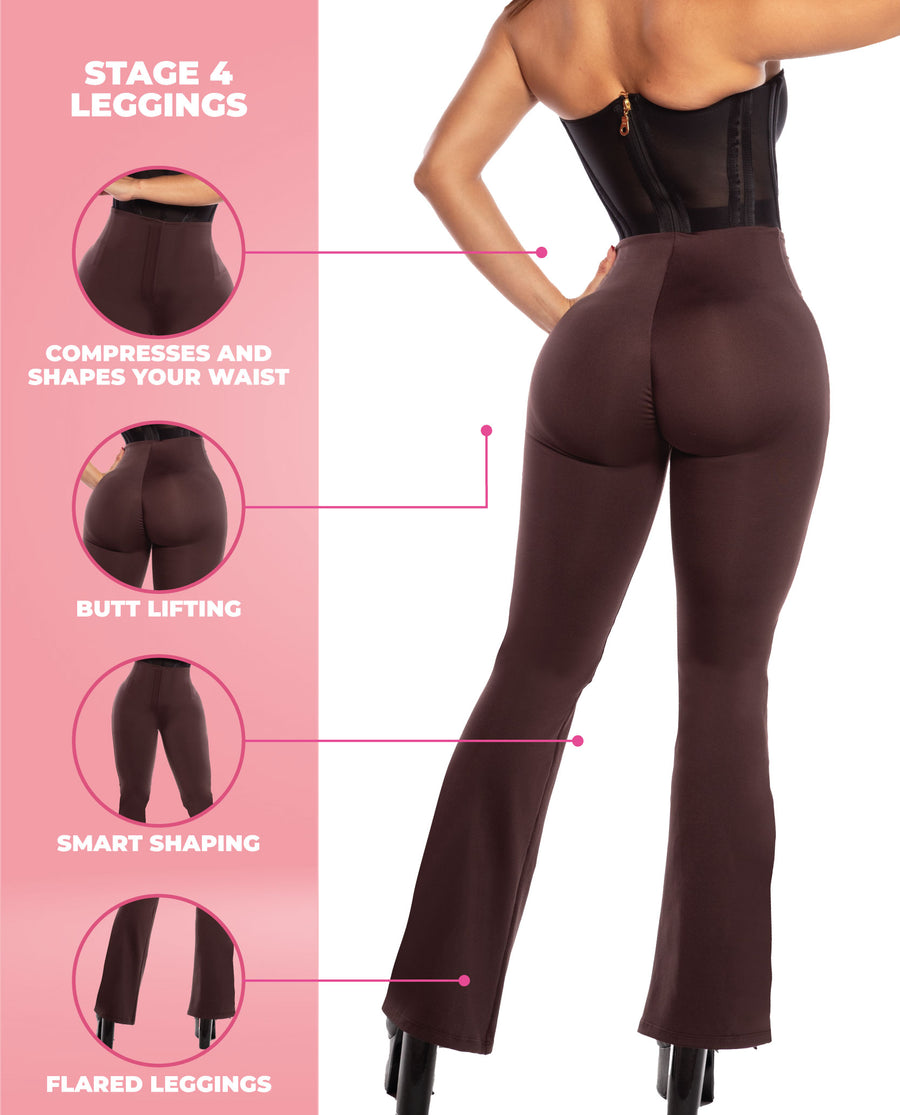 7177 Stage 4 Colombian Compression Leggings | Tummy Control & Butt Lifting