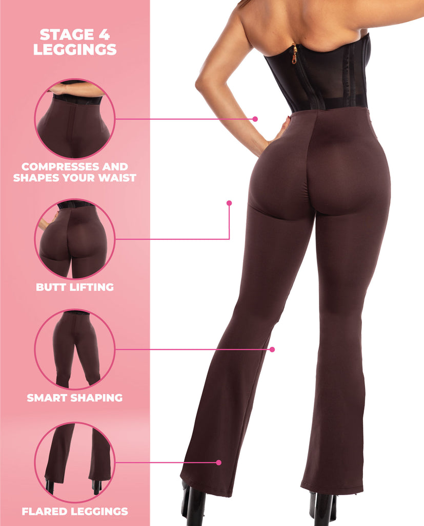 7177 Stage 4 Colombian Compression Leggings | Tummy Control & Butt Lifting