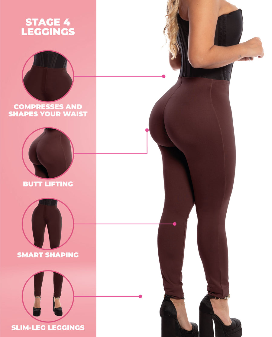 7178 Stage 4 Compression Leggings with Butt Lift