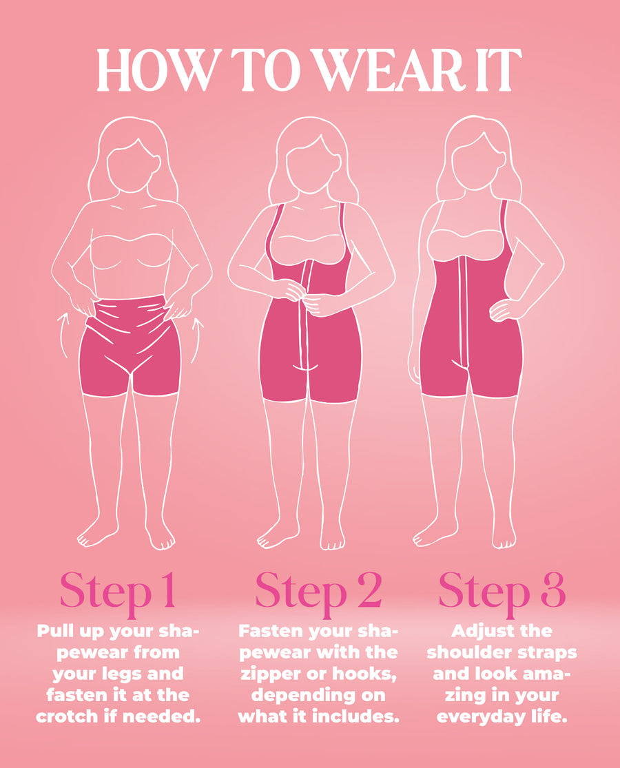 8203 Stage 5 Strapless Colombian Faja – High Compression Postpartum & Post Surgery Shapewear – view 6