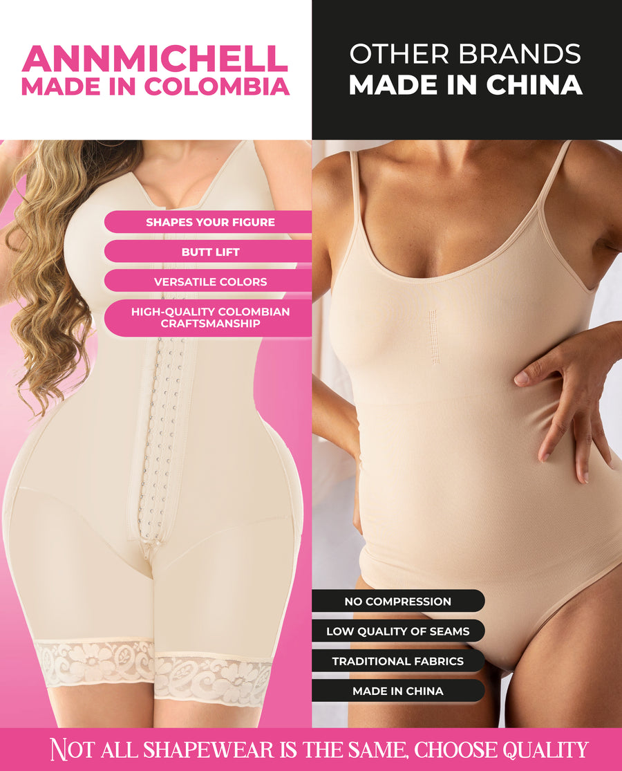 Amy – Stage 2 faja with built- in bra colombian shapewear for post surgery & perfect curves  Bootylove ™ – view 8