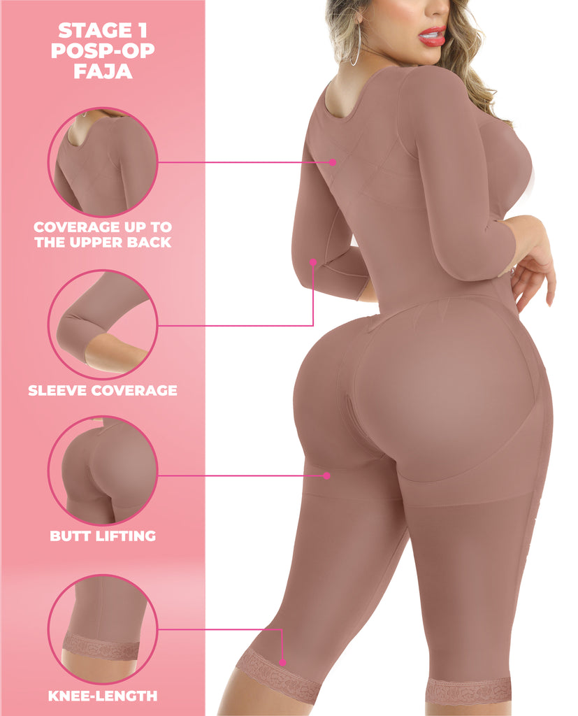 Elsie Stage 4 Colombian Faja – High Compression BBL Shapewear for Lifestyle Maintenance Bootylove ™