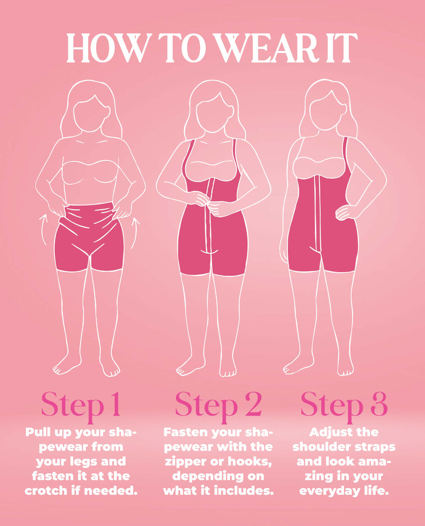 Ellie Stage 4 Figure With Bbl Colombian Faja Half Leg & Perfect Curves No Bra Bootylove ™