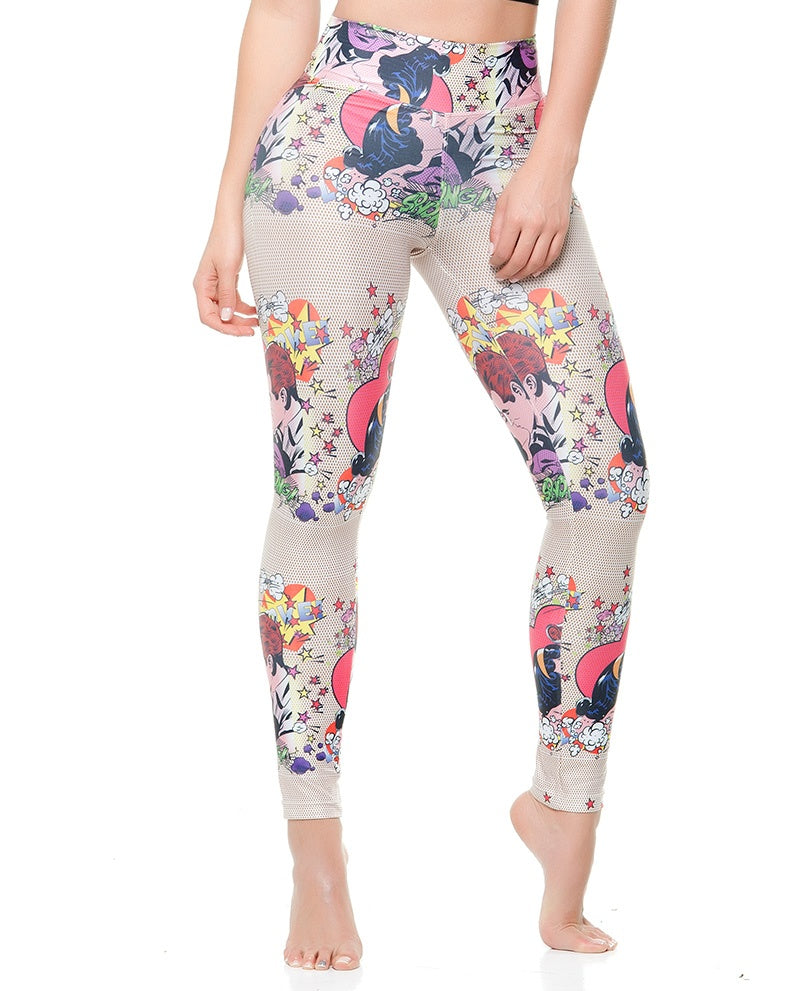 7001 - Leggings Lifts Buttocks Print 1